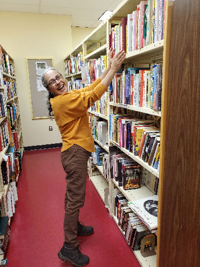 working at the BookCellar