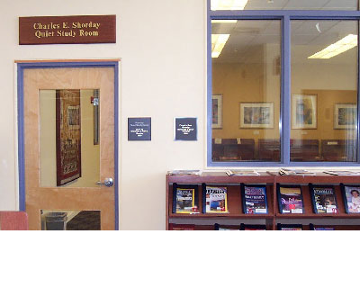 Charles E. Shorday Quiet Study Room